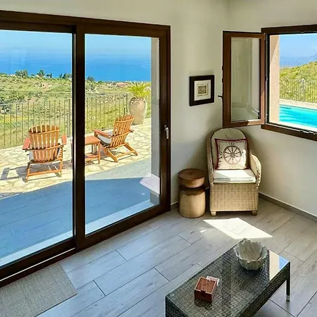 Sea View With Panoramic Pool Near Scopello * Castellammare del Golfo