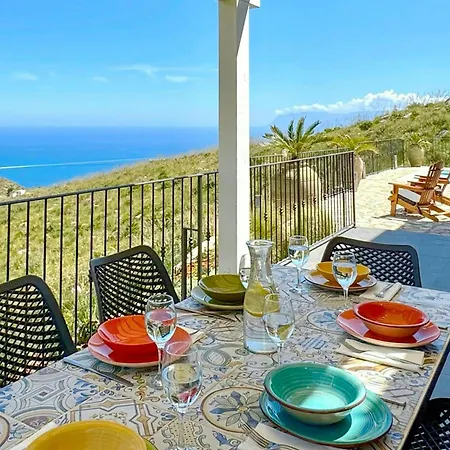 Sea View With Panoramic Pool Near Scopello * Castellammare del Golfo