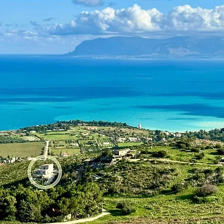 Sea View With Panoramic Pool Near Scopello * Castellammare del Golfo
